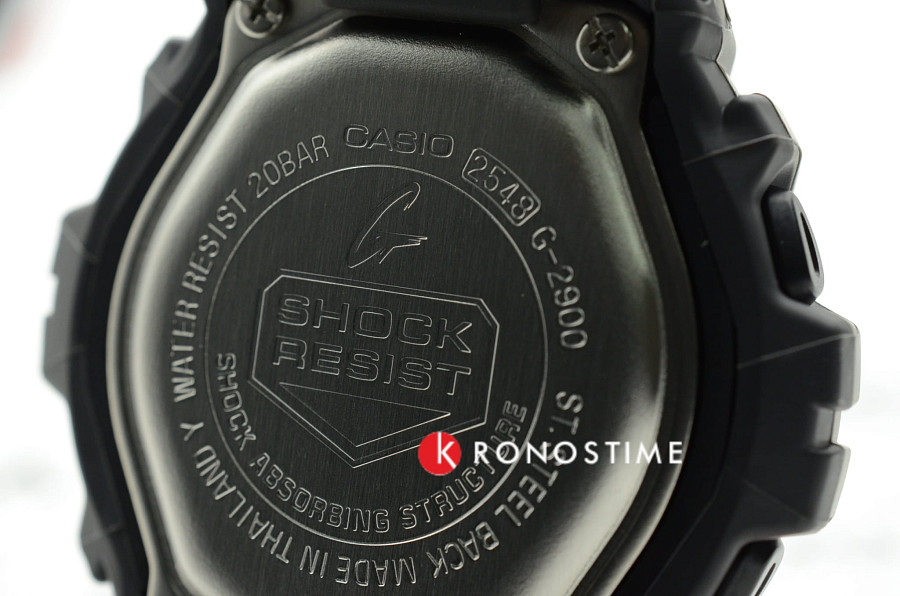 Часы Casio G-Shock G-2900F-8VER — мужские, электронные