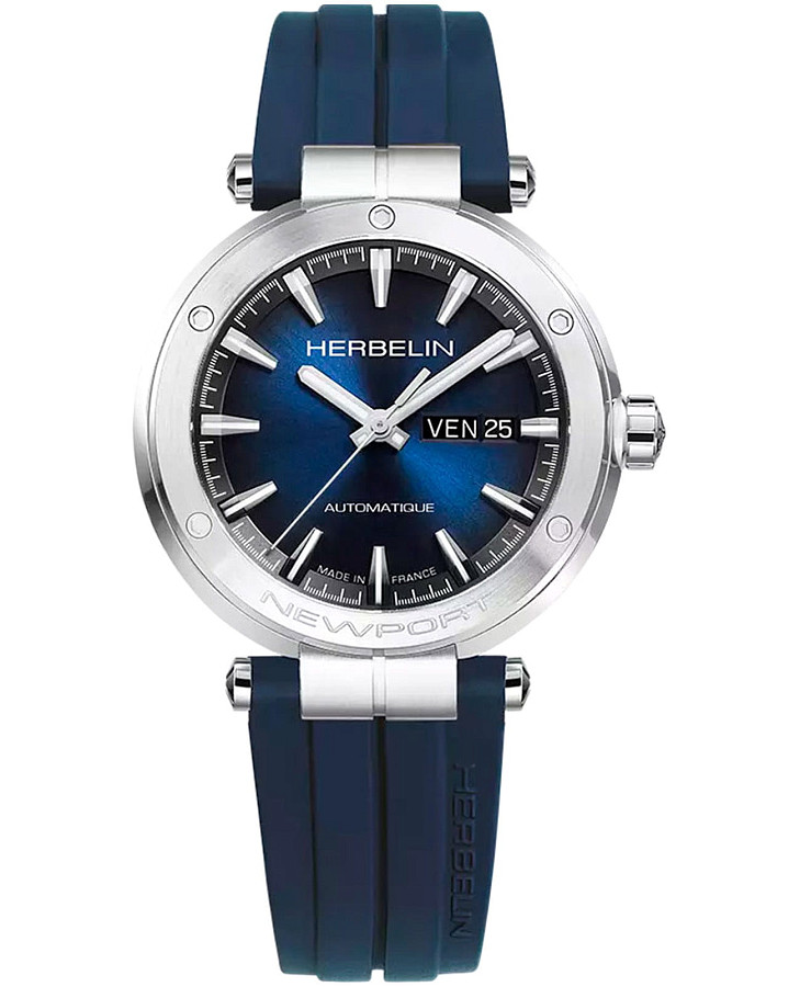 Часы Herbelin Newport 1768A15CB — мужские, синий