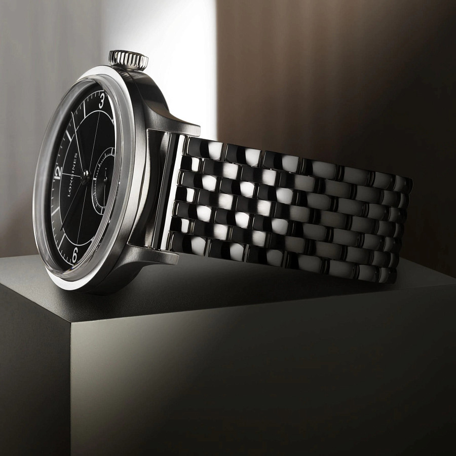 Часы Longines Heritage Classic L2.828.4.53.6 — механические, Швейцария, мужские
