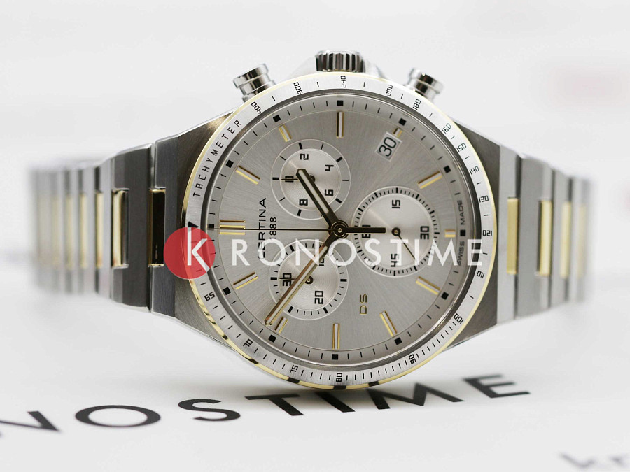Часы Certina DS-7 Chronograph C043.417.22.031.00 — металл сталь, Швейцария