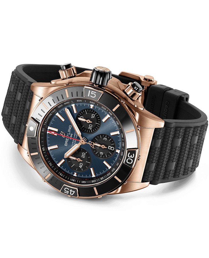 Часы Breitling Super Chronomat B01 44 RB01362A1C1S1 — металл золото, Швейцария
