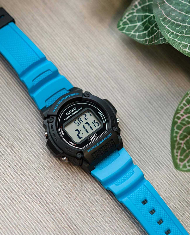 Часы Casio Collection W-219H-2A2VEF — артикул W-219H-2A2VEF
