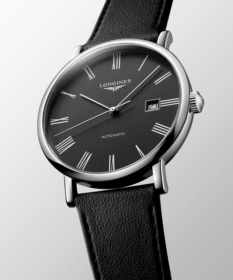 Часы Longines Elegant Collection L4.911.4.71.2 — кожаный, мужские