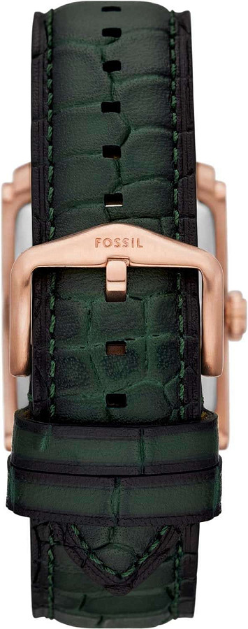 Часы Fossil Carraway FS6077 — мужские, зеленый