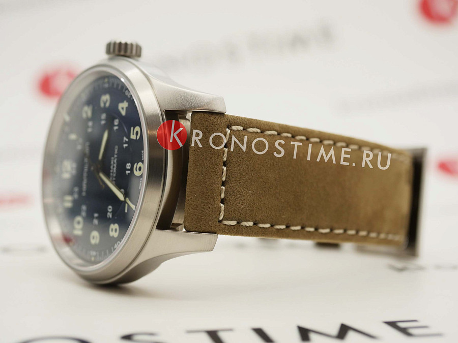 Часы Hamilton Khaki Field Titanium Auto H70545540 — механические, Швейцария, мужские