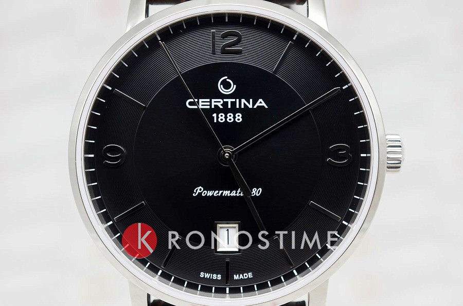 Часы Certina DS Caimano Powermatic 80 C035.407.16.057.00 — сталь металл, Швейцария