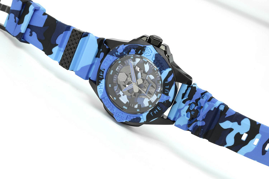 Часы Philipp Plein The Skull PWAAA1021 — силикон, мужские