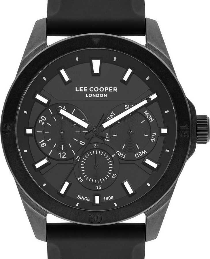 Часы Lee Cooper LC07626.651 — кварцевые, металл сталь