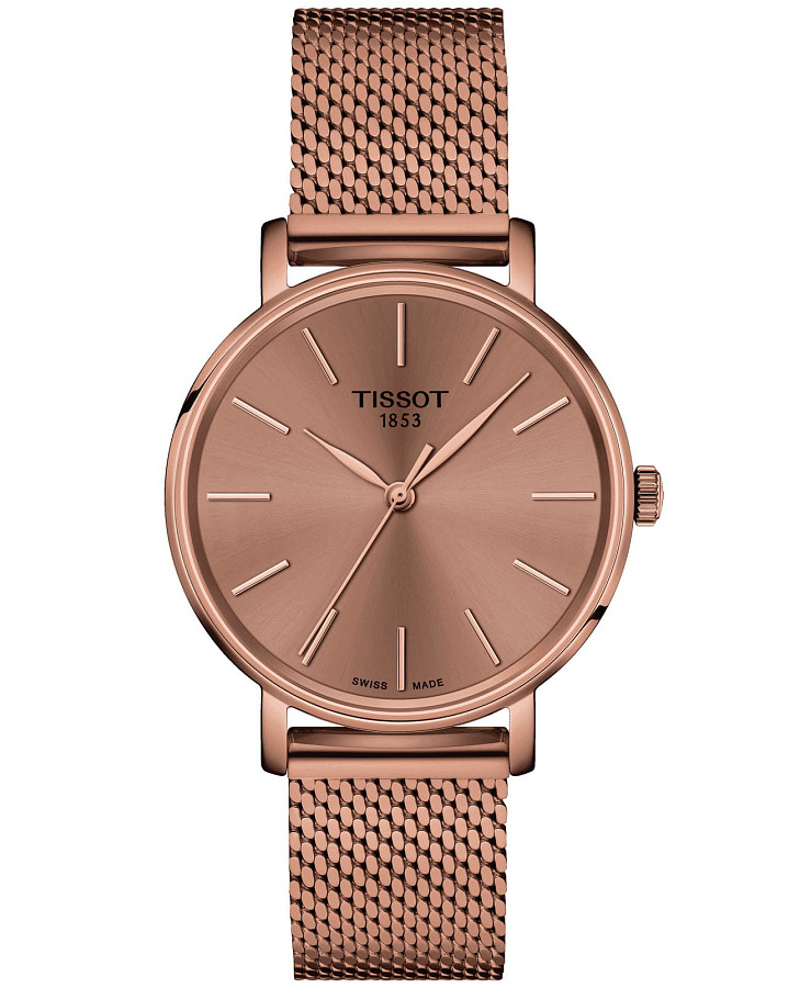 Часы Tissot Everytime Lady T143.210.33.331.00 — женские, розовый