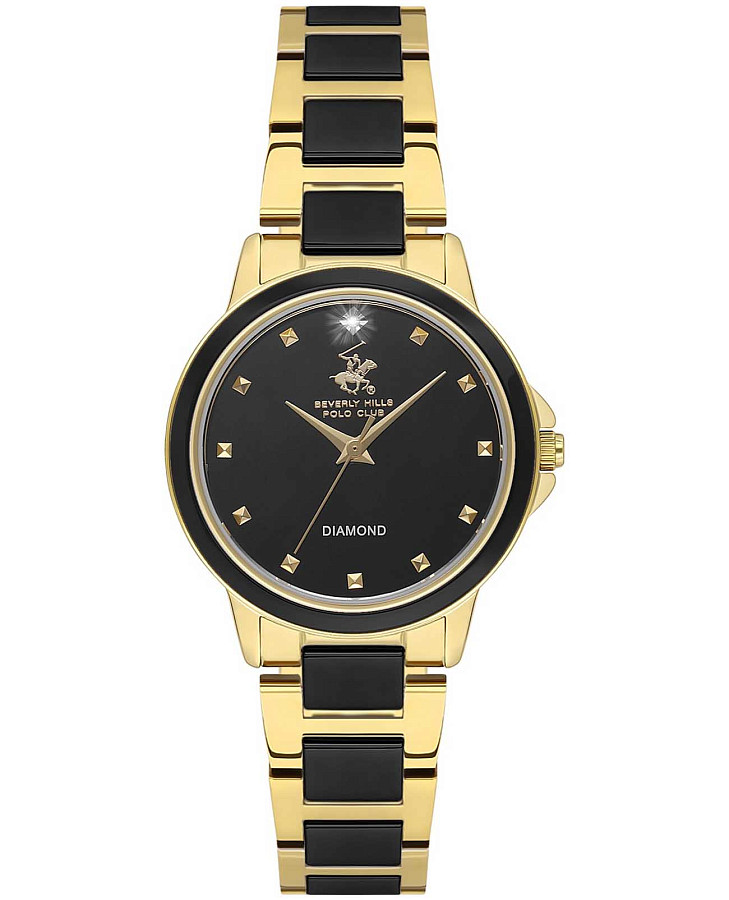 Часы Beverly Hills Polo Club Quartz BP3602C.150 — женские, черный