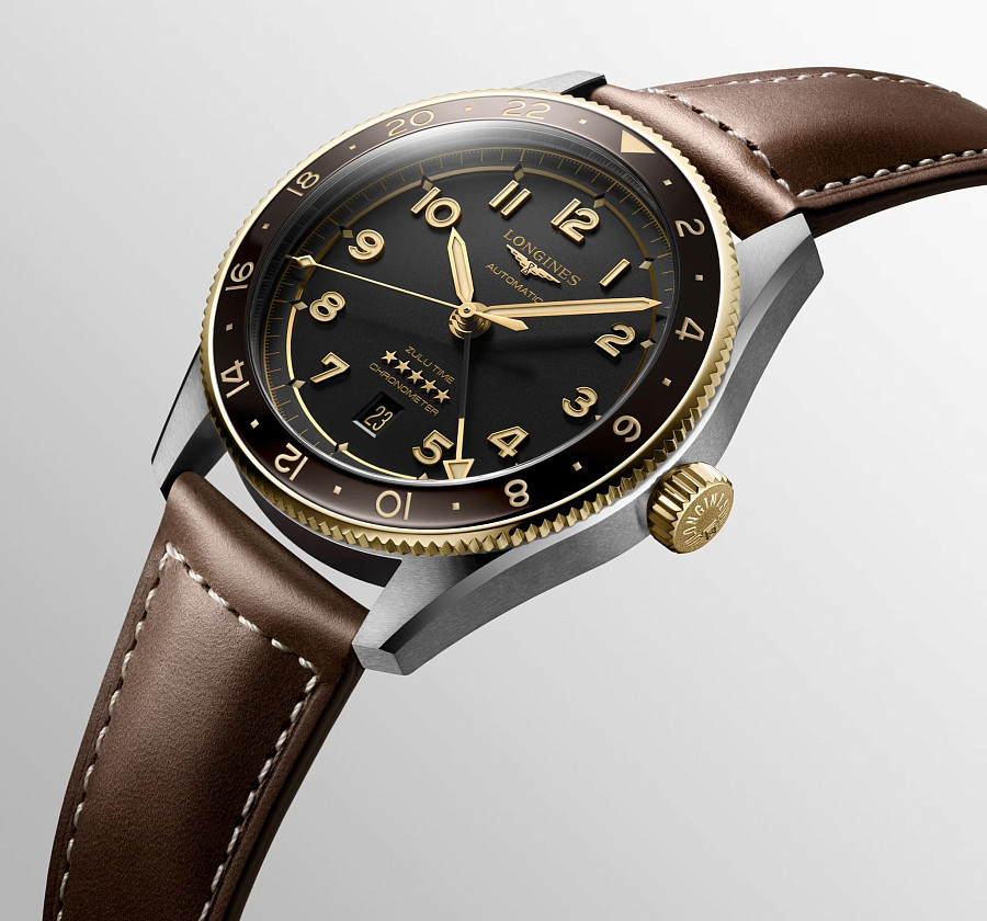 Часы Longines Spirit L3.812.5.53.2 — механические, Швейцария, мужские