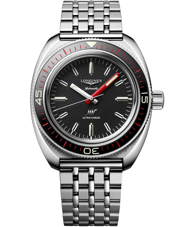 Часы Longines Ultra‑Chron Box Edition L2.836.4.52.9 — мужские, черный