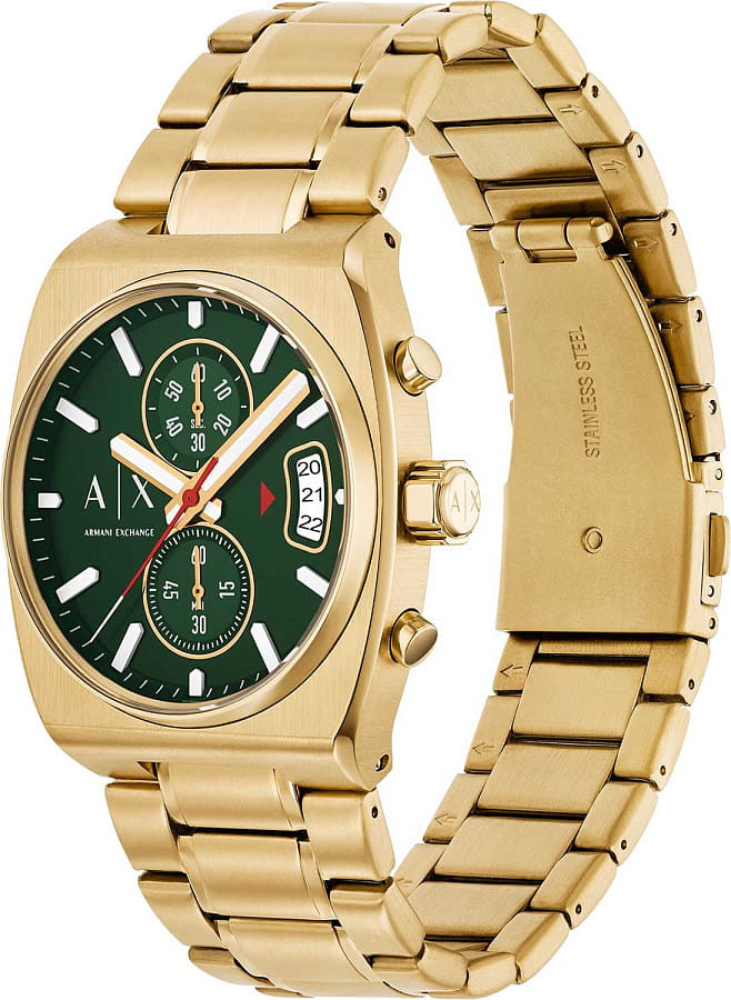 Часы Armani Exchange Oliver AX2822 — металл сталь, Италия