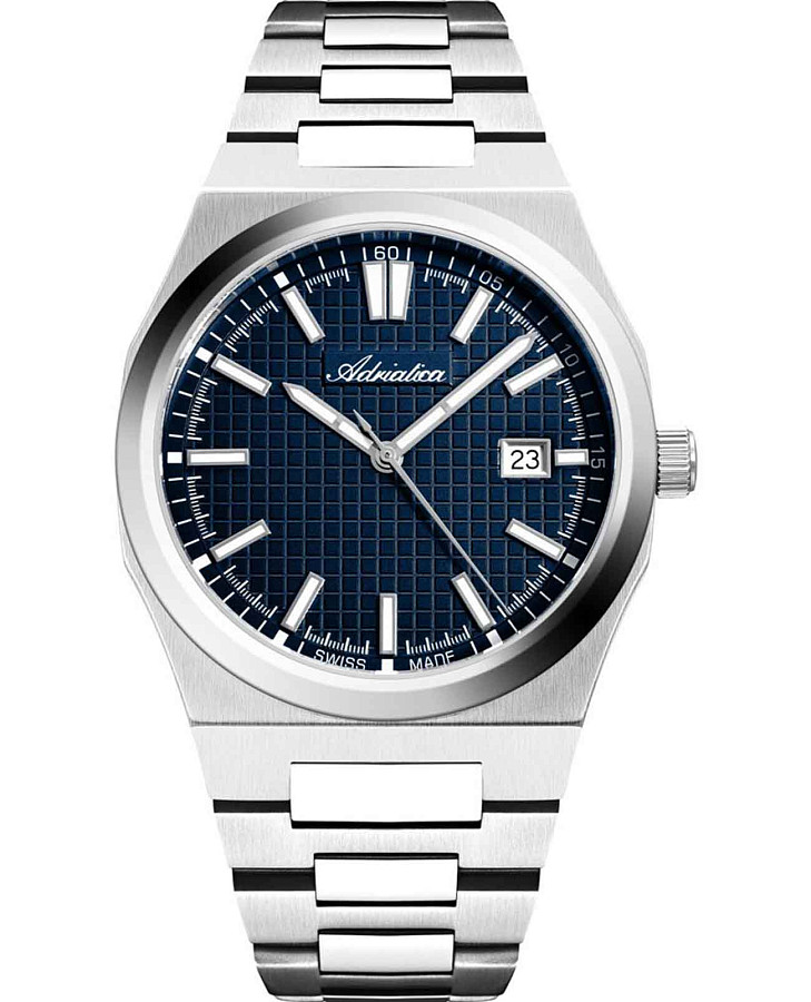 Часы Adriatica Premiere A8326.5115Q — мужские, синий