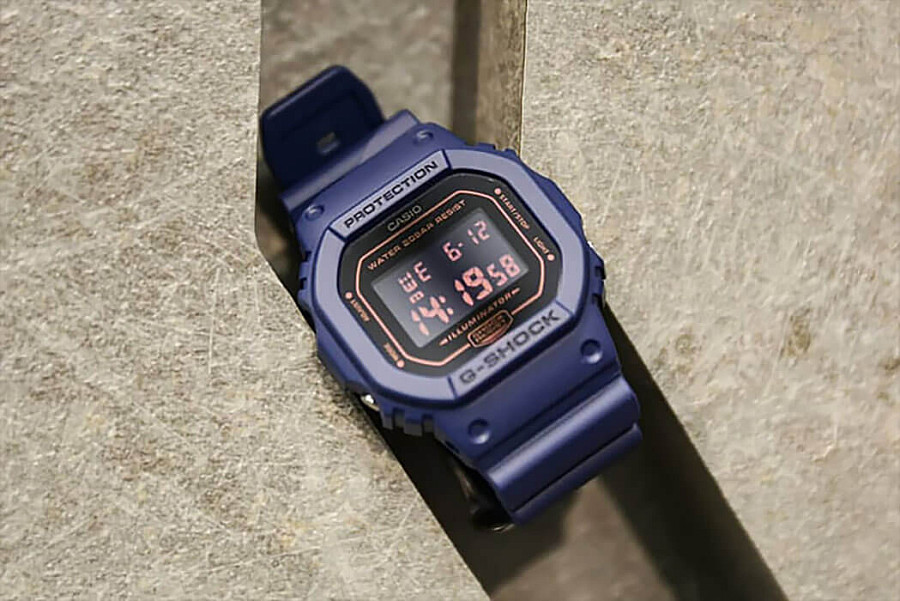 Часы Casio G-Shock DW-5600BBM-2 — Япония, мужские