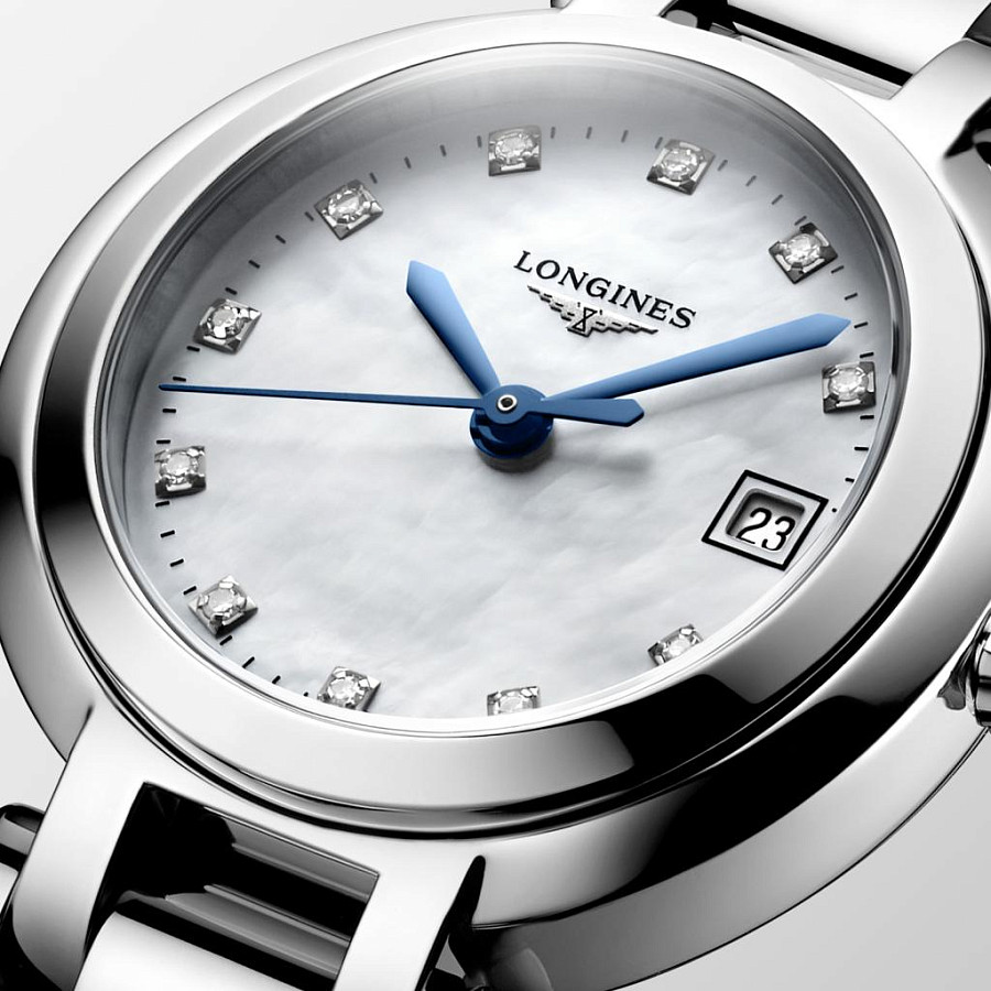 Часы Longines PrimaLuna L8.120.4.87.6 — механические, сталь металл