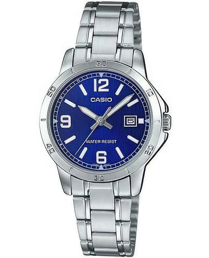 Часы Casio Collection LTP-V004D-2B — женские, черный