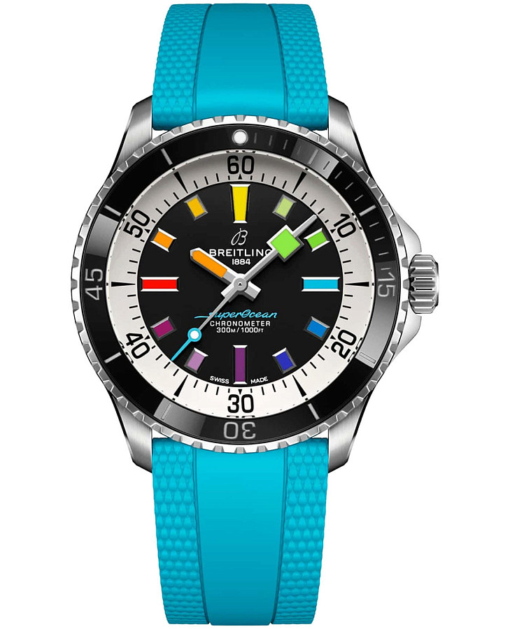 Часы Breitling Superocean Automatic 42 A17375211B2S1 — мужские, черный