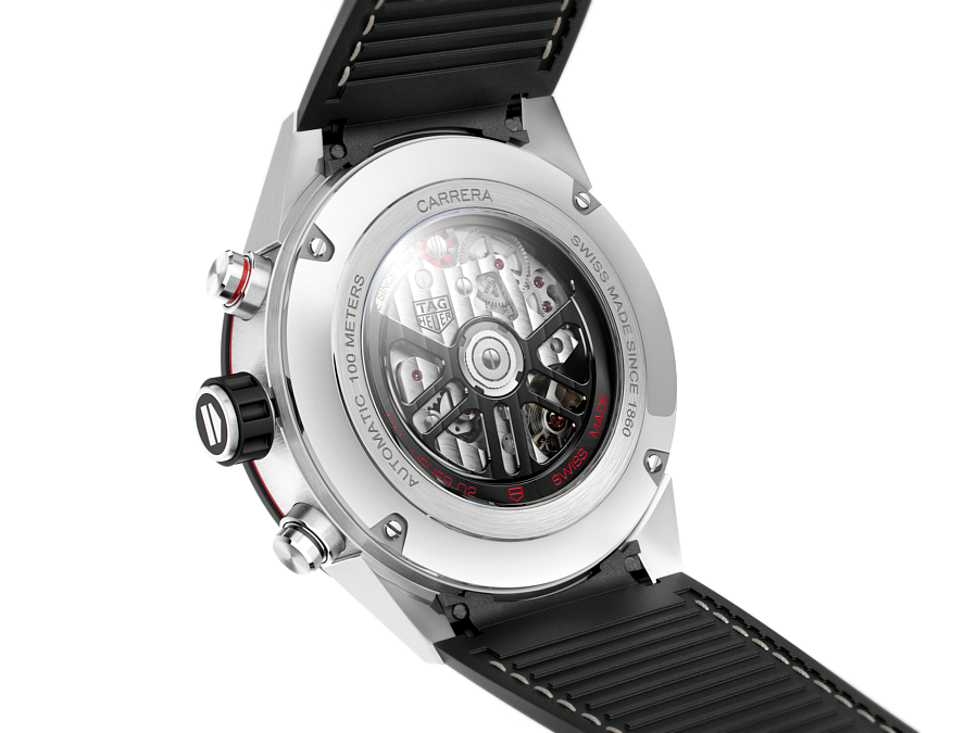 Часы TAG Heuer Carrera CBG2A10.FT6169 — механические, керамика сталь металл