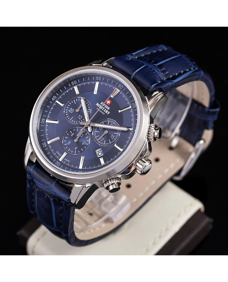 Часы Swiss Military by Chrono SM34052.13 — сталь металл, Швейцария
