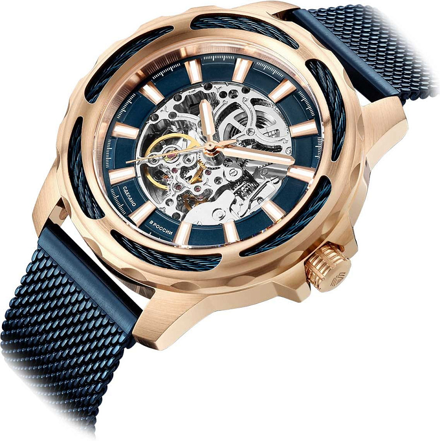 Часы Михаил Москвин Elegance 3054B-3 — сталь металл, Россия