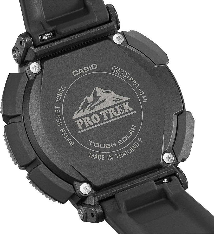 Часы Casio Pro Trek PRG-340-1DR (PRG-340-1E) — пластик, мужские