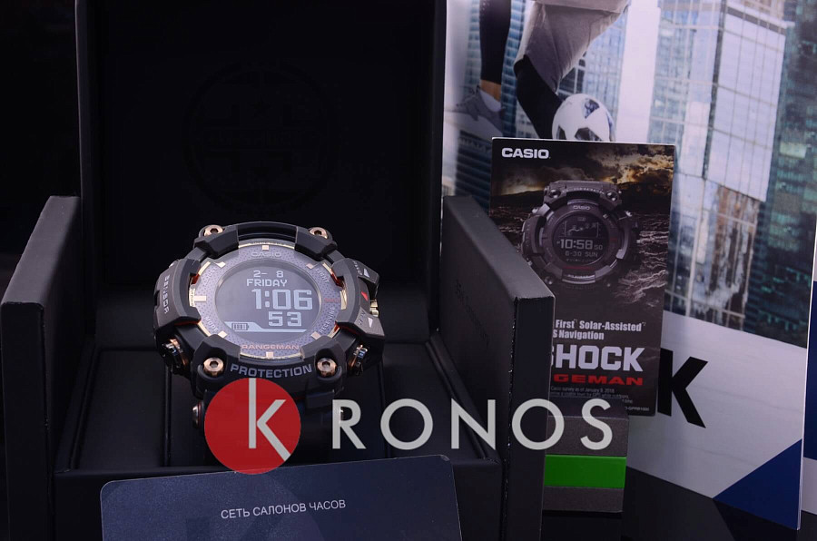 Часы Casio G-Shock GPR-B1000TF-1 — мужские, бежевый