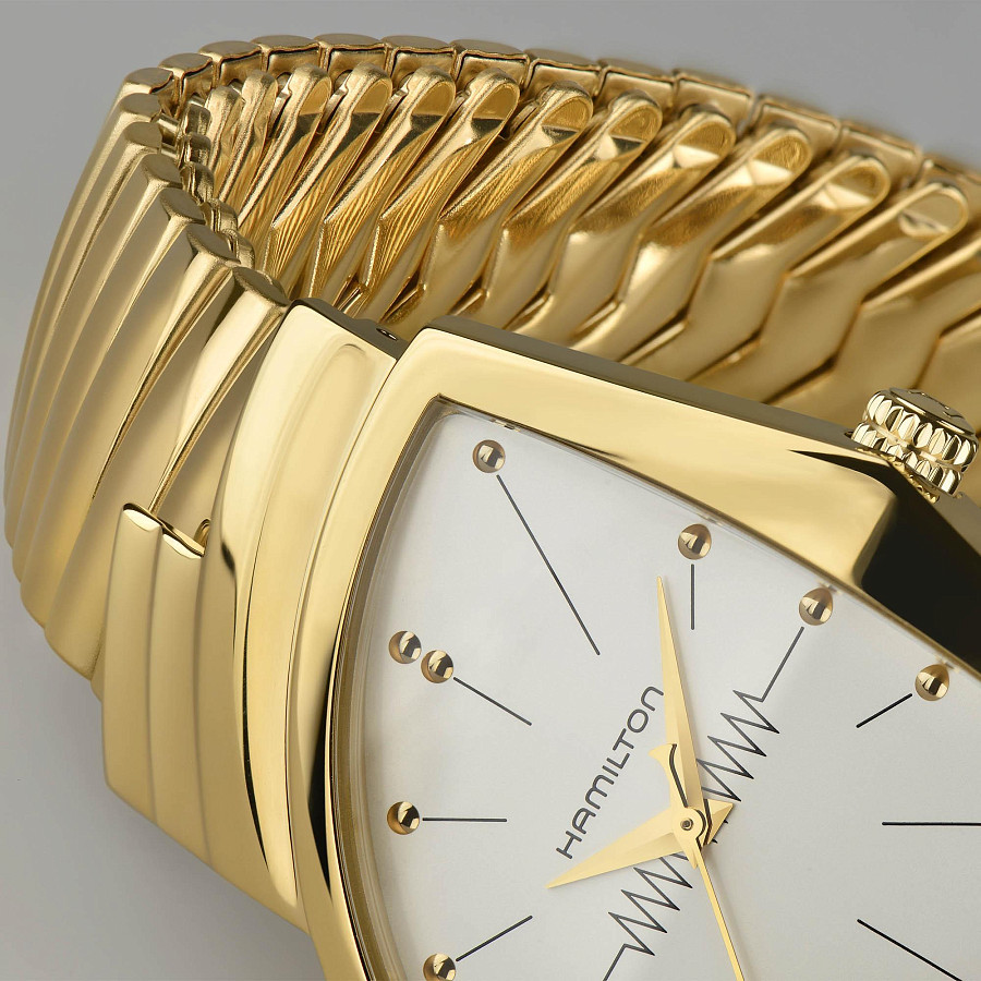 Часы Hamilton Ventura Quartz H24301111 — сталь металл, Швейцария