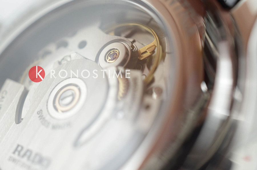 Часы Rado Centrix Automatic R30018152 — мужские, сталь + высокотехнологичная плазменная керамика