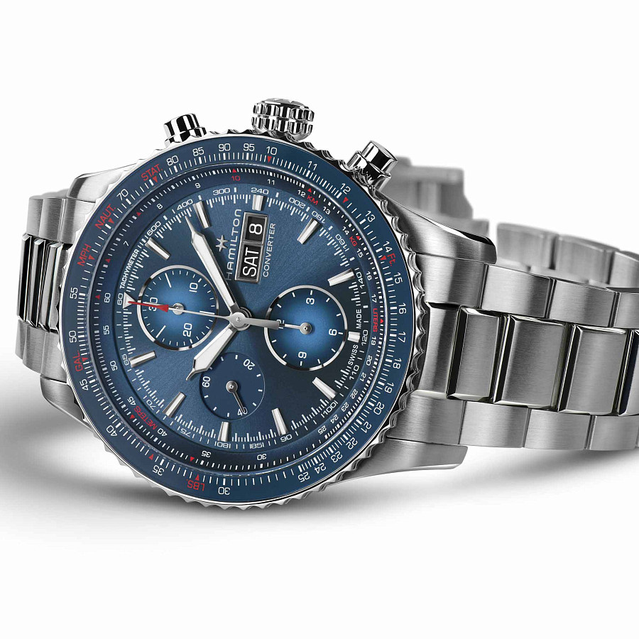 Часы Hamilton Khaki Aviation Converter Auto Chrono H76746140 — артикул H76746140