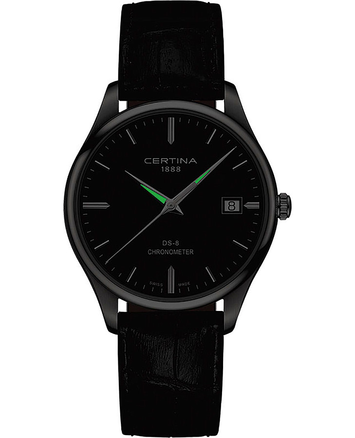 Часы Certina DS-8 Chronometer C033.451.16.051.00 — кварцевые, сталь металл