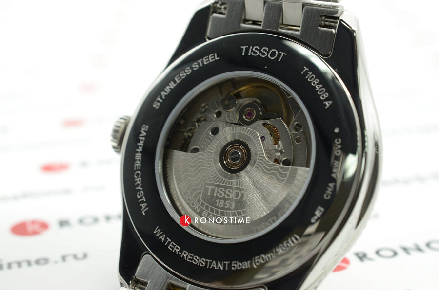 Часы Tissot Ballade Powermatic 80 Silicium T108.408.22.278.01 — артикул T1084082227801, мужские