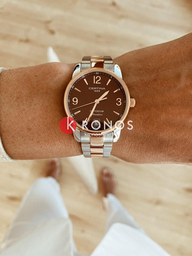 Часы Certina DS Podium Lady 33mm C034.210.22.427.00 — Швейцария, кварцевые