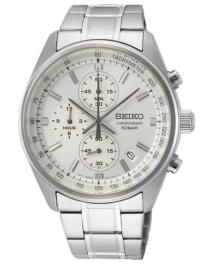 Часы Seiko Conceptual Series Dress SSB375P1 — мужские, белый
