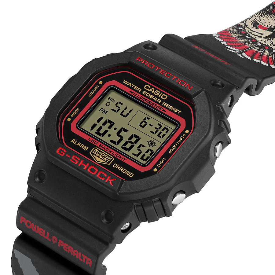 Часы Casio G-Shock DW-5600KH-1 — электронные, карбон пластик