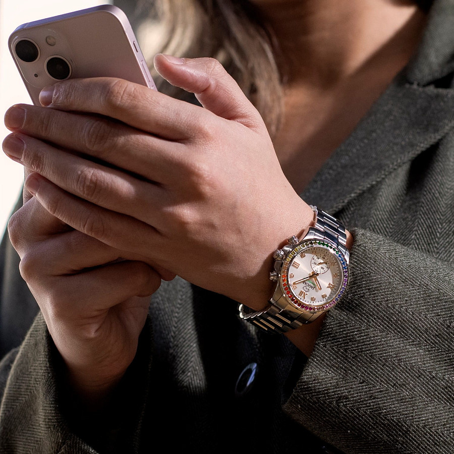 Часы Jaguar Connected Lady J980/4 — нержавеющая сталь, женские