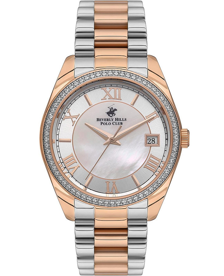 Часы Beverly Hills Polo Club BP3592C.520 — женские, перламутровый