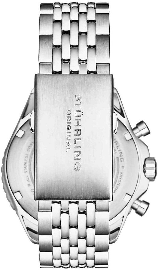 Часы Stuhrling Monaco 1010.04 — кварцевые, сталь металл