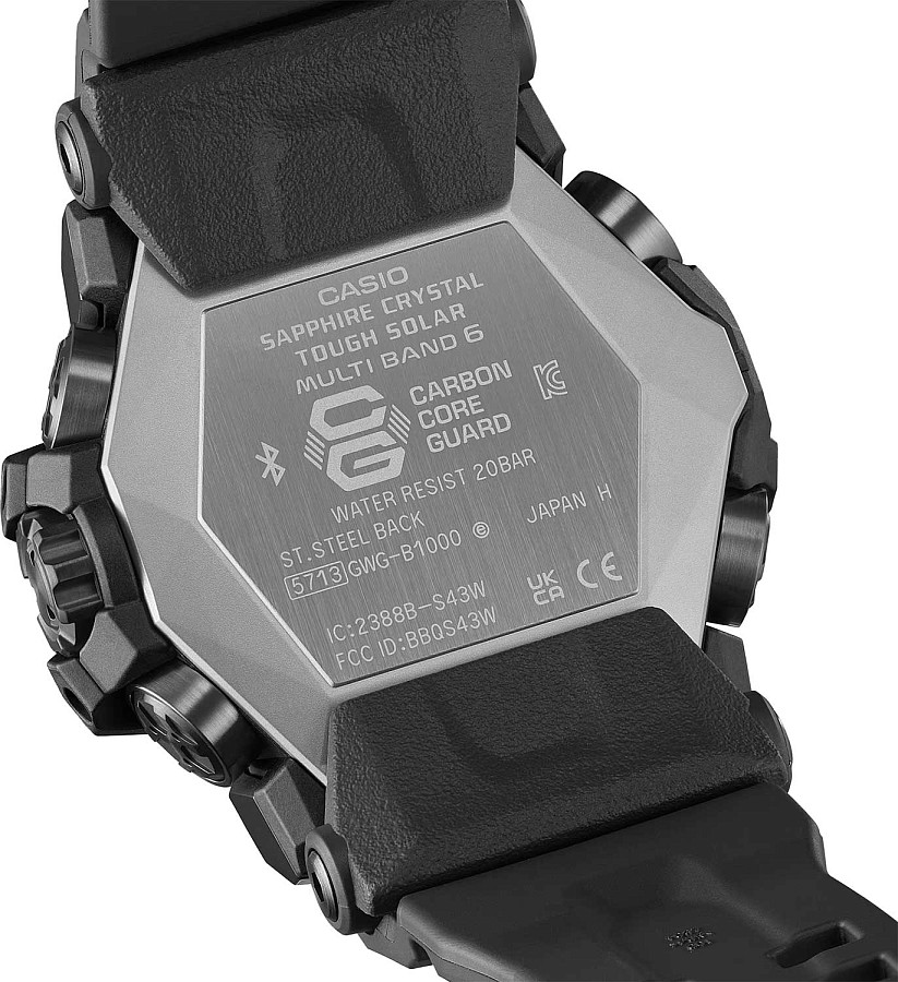 Часы Casio G-Shock GWG-B1000EC-1A — пластик, мужские