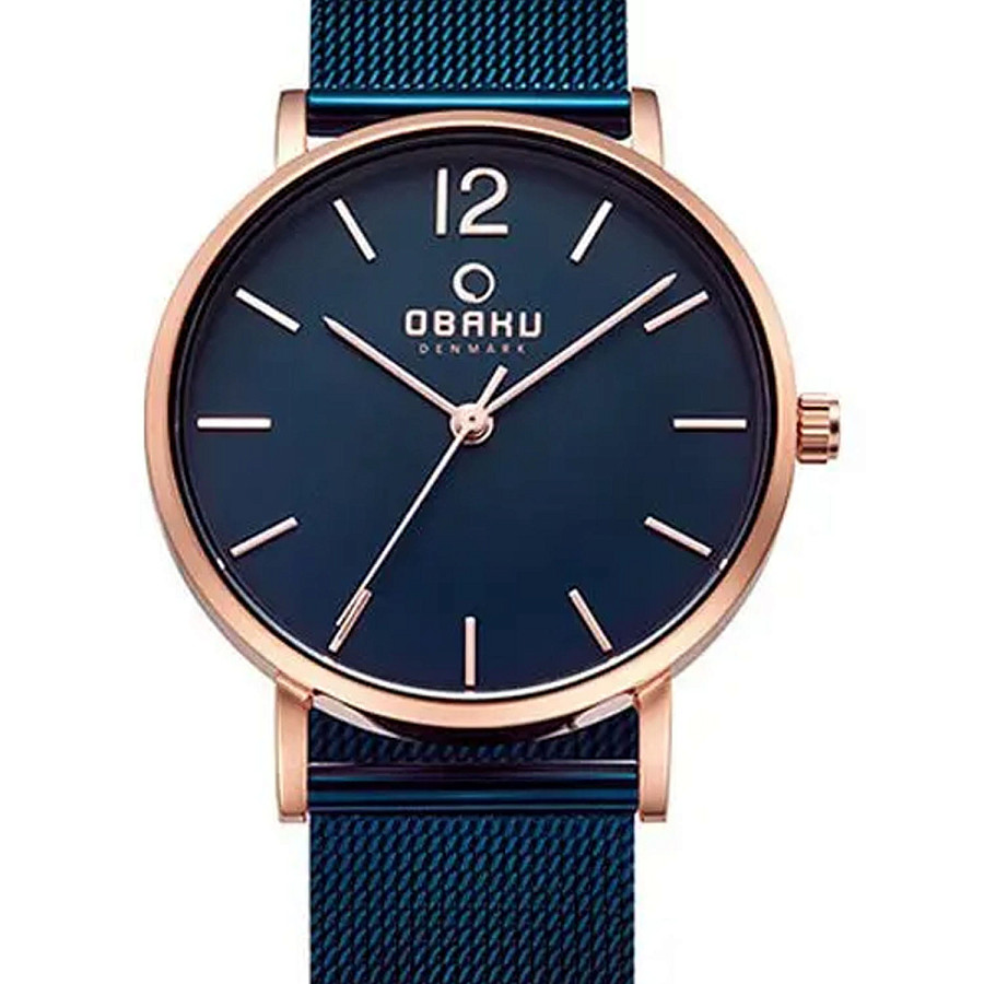 Часы Obaku V197LXVLML — кварцевые, металл сталь