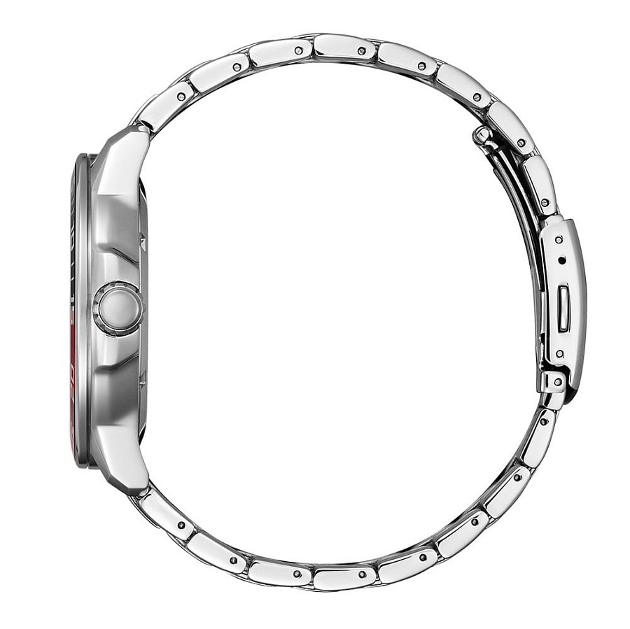 Часы Citizen AW1527-86E — мужские, нержавеющая сталь с pvd-покрытием