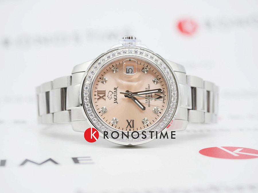 Часы Jaguar Woman J892/2 — розовый, сталь металл