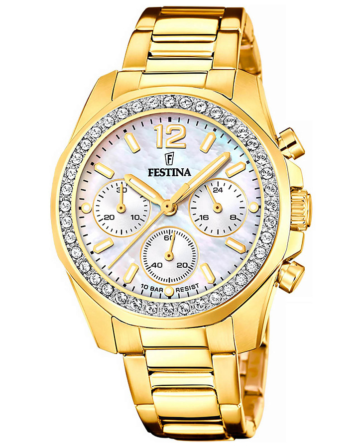 Часы Festina Boyfriend F20609/1 — женские, перламутровый
