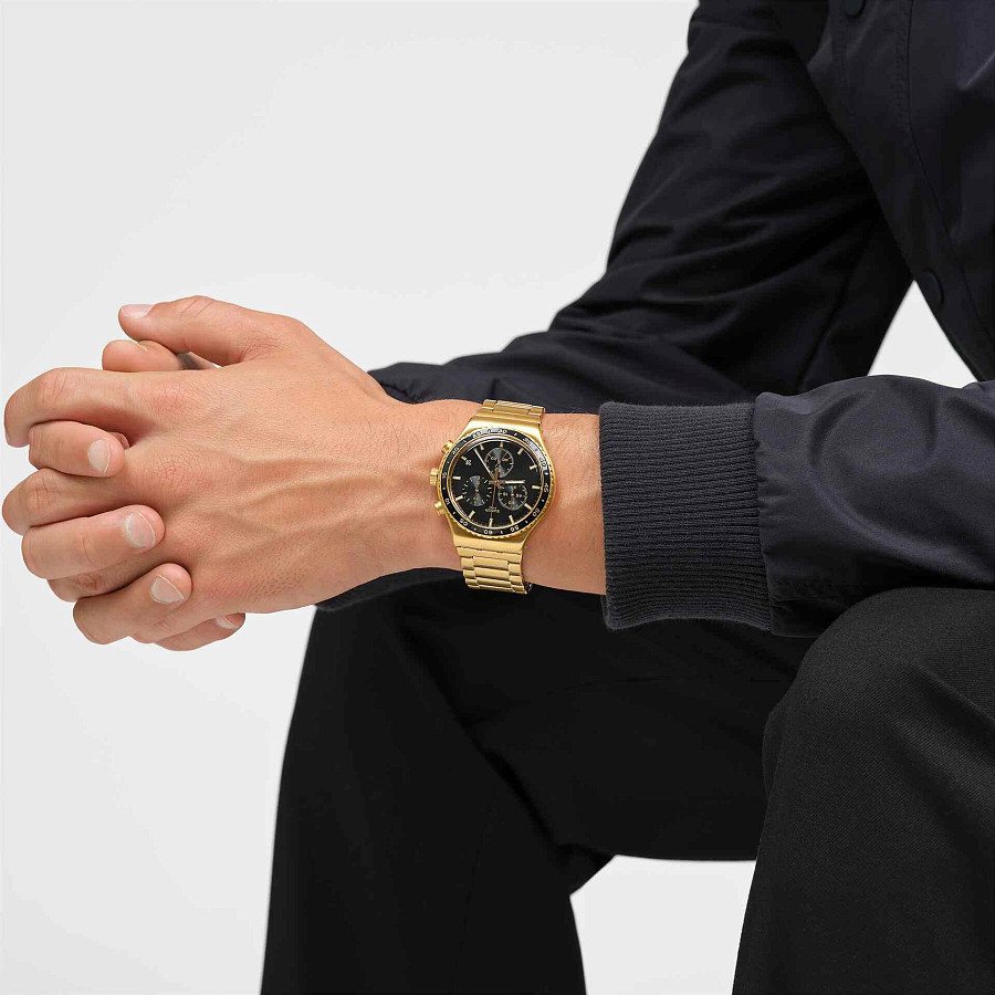 Часы Swatch I New Chrono YVG418G — кварцевые, Швейцария, мужские