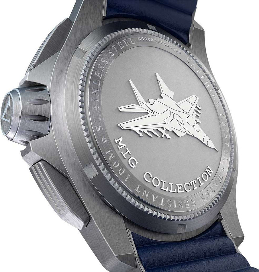 Часы Aviator MiG‑35 M.2.19.0.143.6 — кварцевые, сталь металл