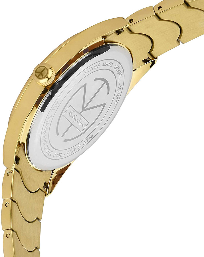 Часы Mathey-Tissot Anaconda H791PN — нержавеющая сталь с pvd-покрытием, мужские