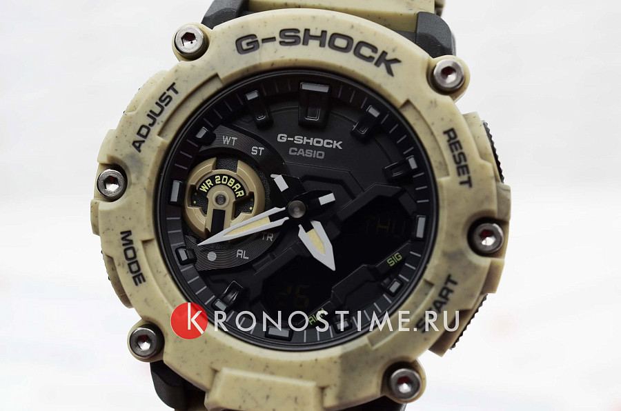 Часы Casio G-Shock GA-2200SL-5A — Япония, электронные
