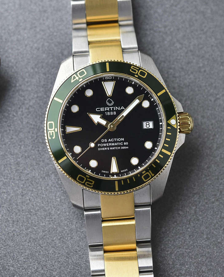 Часы Certina DS Action Diver C032.807.22.051.01 — механические, сталь металл