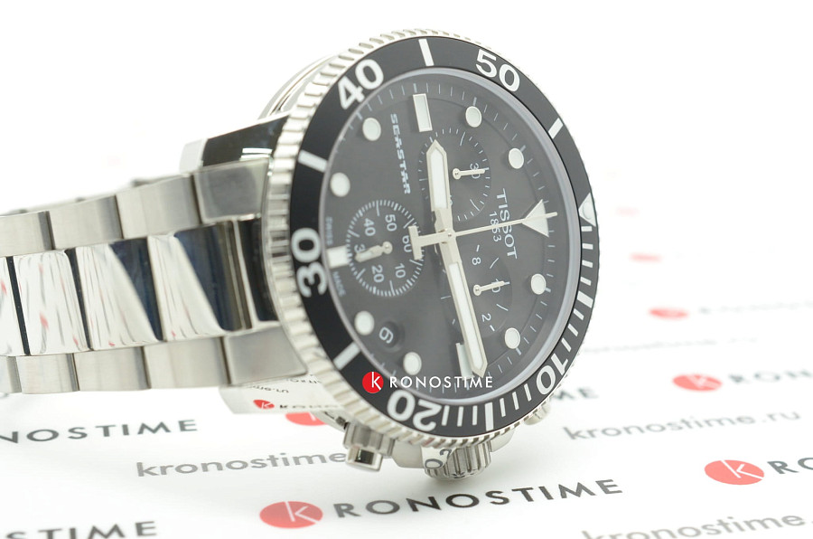Часы Tissot Seastar 1000 Chronograph T120.417.11.051.00 — артикул T1204171105100