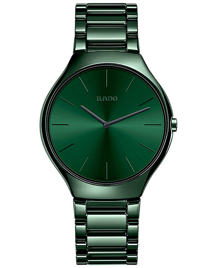 Часы Rado True R27264312 — мужские, зеленый